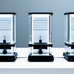 바이오프린팅에서의 재료 선택 기준 - Okay, here are three Stable Diffusion XL prompts based on the bioprinting blog post, following all s...